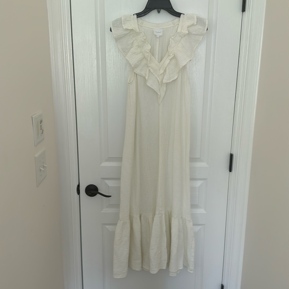 Sundays Short Sleeve gauze Dress